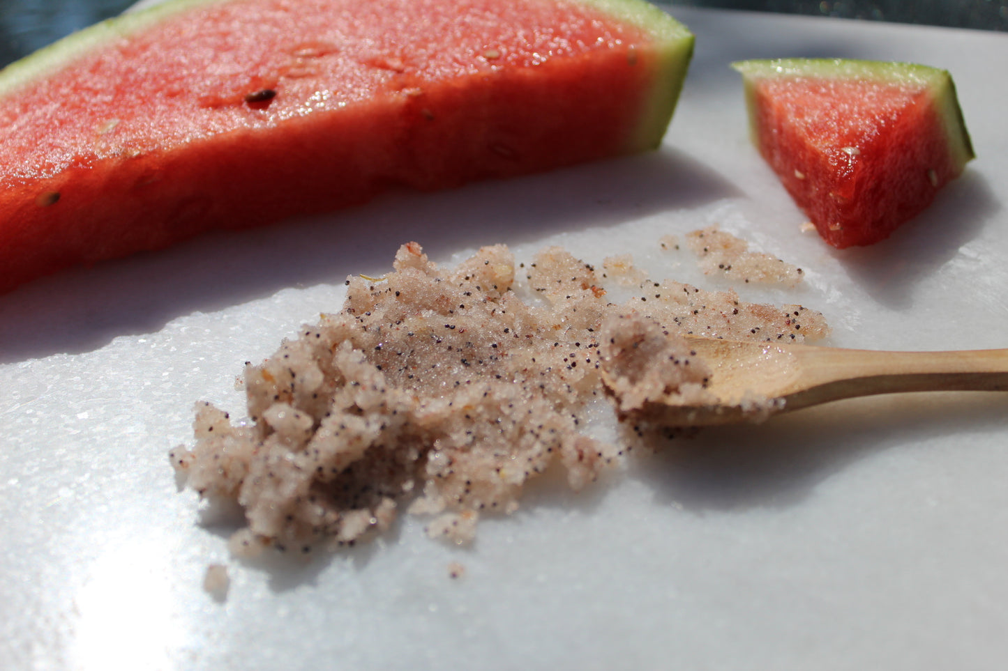 Watermelon + Poppy Seed Himalayan Salt & Sugar Body Scrub